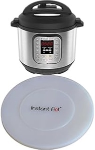 [Limited Gift with Purchase] Instant Pot Duo 7-in-1 Electric Pressure Cooker, 6 Qt, 5.7 Litre &amp; Instant Pot 6 Qt Silicone Lid,Transparent White,IP-Silicone-Cover-SS