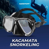 BARU TaffSPORT Kacamata Selam Tembak Ikan Diving Pria Dewasa Anti Msuk Air Kabut Snorkeling - M22