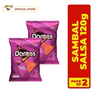 Doritos Salsa Chili Flavored Snack 120g - Pack of 2