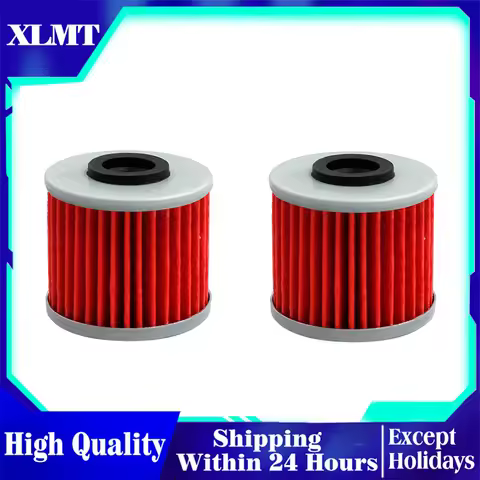 2pcs Motorcycle Oil Filter For HONDA NC700X DCT CTX700N CRF1000D SXS1000M3 Pioneer TALLON 1000R GL18