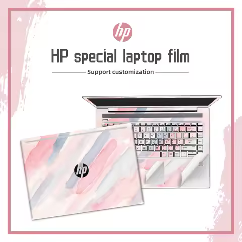 DIY Watercolor Cover Laptop Skins Sticker Hp X360Keyboard Stickers PVC Skin Case Decorate Decal for 