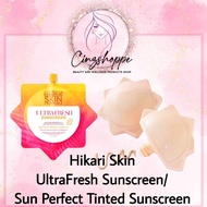 HIKARI Skin UltraFresh Sunscreen / Sun Perfect Tinted Sunscreen
