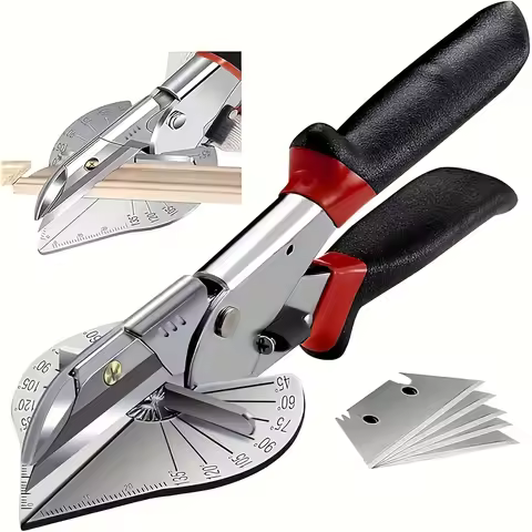 Multi Angle Miter Shears Miter Scissors For Soft-Wood Plastic PVC Moulding Shoe Molding Angular Trim