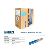 LOOSE ( Without RJ45 Terminated ) 50m / 100m Belden CAT6 LAN Cable - Belden Cat6 Lan Cable - Belden 