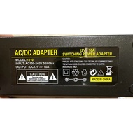 แปลงไฟบ้าน 220V อแดปเตอร์ 12v DC 220V to 12V 10A ตัวแปลงไฟ 12v 220v Car Adapter หม้อแปลงไฟ 220v เป็