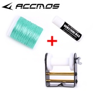 110m/Roll 0.02" Thickness Protect Bow String Serving Jig Tool Wax Set