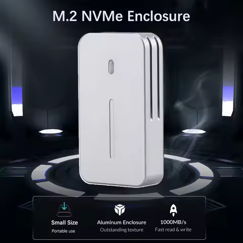 M.2 NVMe 2230 SSD Enclosure NVMe to USB Adapter 10Gbps USB 3.2 Gen2 USB C External Case Box for M2 2