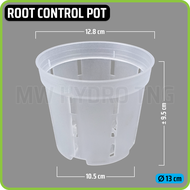 Thick Transparent Root Control Pot for Orchid | Pot Anggrek Transparan Tebal