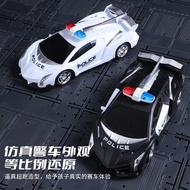 Children's toy car five-way remote control car rechargeable remote control car drift racing boy electric police car toy