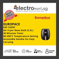 EuropAce EAF 5320V Air Fryer Rose Gold 3.2L