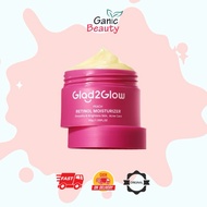 Glad2glow Peach Retinol Moisturizer Anti-Aging Brightener