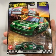 Free Protect. Hot Wheels Premium Boulevard '94 Nissan Primera new card.