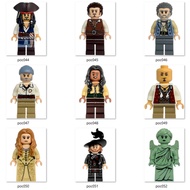 LEGO Icons 10365: Pirates of the Caribbean 2025 Captain Jack Sparrow's Pirate Ship (Split) Set of 9 