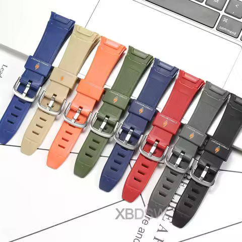 Resin Replacement Watch Strap For Casio PAW-500 PRG140 PRW-500 Men's Women's Waterproof Sports Watch