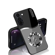 [M74] Samsung A56 Glass Glitter Softcase - Samsung A56 Glossy Case - Samsung A56 Glass Case