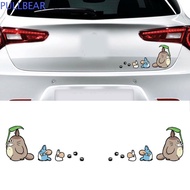 PULLBEAR Car Stickers Creative Totoro Windshield Accessories Cover scratches Reflective Sticker