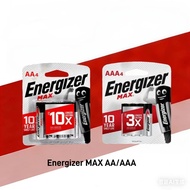 12PCS Energizer Max AA E91 AAA E92 Alkaline Battery 1.5V