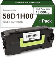 myCartridge Remanufactured Toner Cartridge Replacement for 58D1H00 Works for MS821 MS822 MS823 MS824