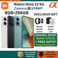 (MySet) Redmi Note 13 5G (8GB+256GB) | Redmi Note 13 4G (8GB+256GB) One Year Xiaomi Malaysia Warranty (Global Version)
