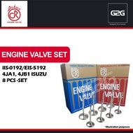 Engine Valve DOKURO IIS-0192/EIS-5192 -4JA1, 4JB1 ISUZU