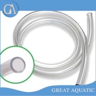 PACKAGE GET 5 PCS ELASTIC HOSE aerator air pump O2 aquarium per meter 1 meter white