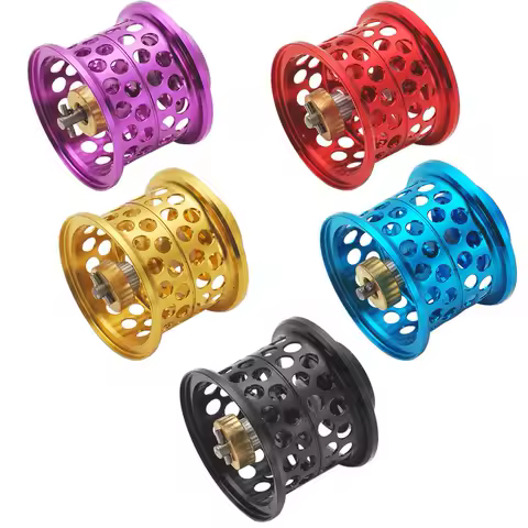 Low Profile Baitcasting Fishing Reel Modified Line Cup Micro-cup Spool for DAIWA Steez/SS SV/T3/RYOG