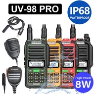 Baofeng UV-98 Pro 10W IP68 Waterproof Long Range Walkie Talkie / Programming Cable / Speaker Mic