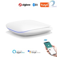 Tuya Zigbee BT Gateway Hub Intelligent Household Automation for Zigbee Devices Smartphone APP Remote Control Gateway Compatible with Amazon Alexa Google Home[Sellwell]TOP1