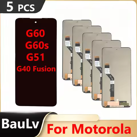 Wholesale 5 Pieces/Lot For Motorola G60 LCD Display Touch Screen Digitizer Assembly For Moto G60S G4