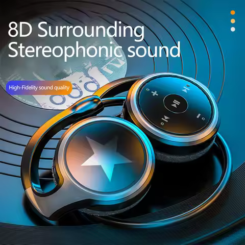 TWS Sport Headphone Wireless Bluetooth 8D Surround Heavy Bass Hifi Music Bluetooth Earphones With Mi