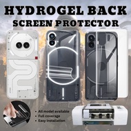 Nothing Phone 3 / CMF Phone 2 Pro / 3a Pro / 2a / 2 / 1 / CMF Phone 1 / Plus / Back Hydrogel Screen 