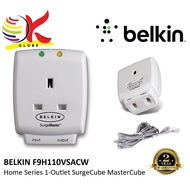 BELKIN F9H110VSACW SINGLE MASTER PLUG CUBE EXTENSION SOCKET WITH SURGE PROTECTOR SOCKET PLUG SIRIM