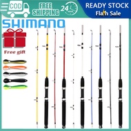 Shimano Rod Power Fishing Rod Carbon Solid Rod Pancing 1.65m-3.0m Spinning Shrimp Rod Joran Pancing