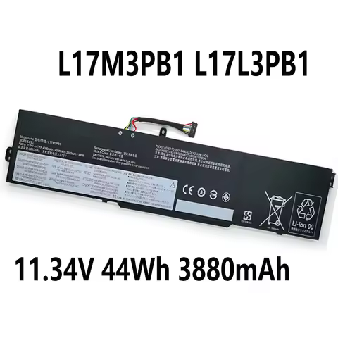 L17M3PB1 L17L3PB1 11.34V 45Wh 4000mAh Laptop Battery For Lenovo ideapad 330G ideapad 330 15ICH 17ICH