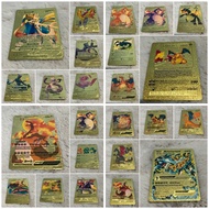 Pokemon Gold Foil Cards แบบเลือก 1 ใบ ENG ภาษาอังกฤษ VVmaxGxEx Trading Card Collection การ์ดโปเกม่อน