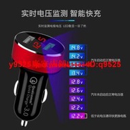 高通QC3.0 5V3A 9V2A 12V1.5A雙口電壓電流數顯快速車充 充電器咨詢