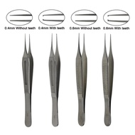 Adson Micro Dissecting Forceps Autoclavable Cosmetic Plastic Fine Tweezers Double Eyelid Tool