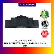 Macbok Pro 15" A1494 Original Replacement Battery for A1398(Late-2013 & Mid-2014)