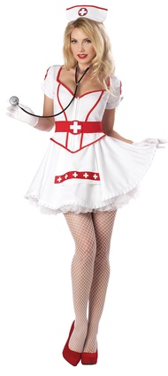 Plus Size Nurse Heartbreaker Costume