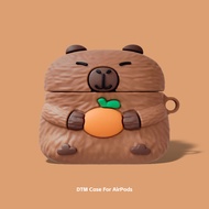 Capybara case for airpods pro case airpods pro 2 case AirPods 1 2 3gen pro pro 2 protective cover