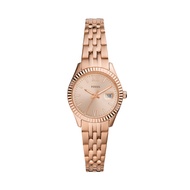 Fossil Women's Micro Scarlette Rose Gold Stainless Steel Watch - ES4992