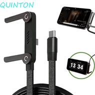 QUINTON USB Type C to C Cable, TPE Double Headed Fast Charging Wire, Charger Adapter Lightweight C t