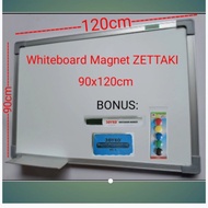 ZETTAKI single face Hanging Magnetic whiteboard 90x120cm