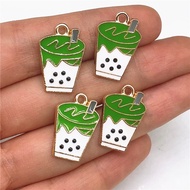 Drip Alloy Charms Pendant 4PCS Cola Soda Enamel Charms celet Earrings DIY