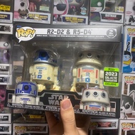 [Li Da] Genuine Ready Stock Funko POP Star Wars R2-D2 R5-D4 Duo 2-Pack 2023 Star Wars Celebration
