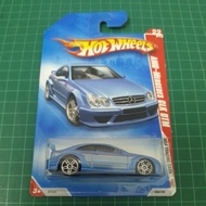 Hot Wheels AMG-Mercedes CLK DTM Web Trading Cars Blue Mainline