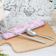 【HELLO KITTY】不鏽鋼環保餐具組