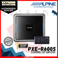 ALPINE Car Audio PXE-R600S DSP Built in 8 Channel Amplifier Audio Processor