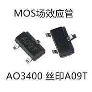 AO3400 AO3400A SOT-23 Silk Printing A09T N Channel MOS Field Effect Management