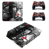 [enkua] Ghost of Tsushima PS4 Pro Skin Sticker Decal Cover Protector For Console and Controller Skin